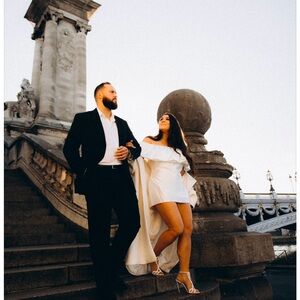 Elegant White Off-Shoulder Dress